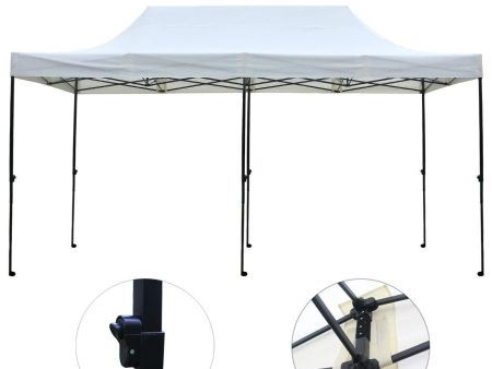 Sunnyglade 10 x20  Pop-up Canopy Tent Commercial Instant Tents Market Stall Portable Shade Instant Folding Canopy Discount