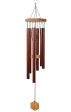 Soothing Melodic Tones & Solidly Constructed Bamboo Aluminum Chime by UpBlend Outdoors Sale