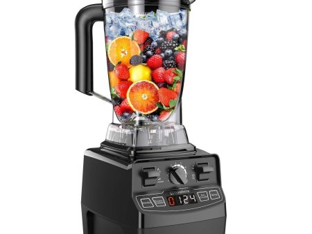 Vanaheim GB64 Professional Blender 1450W,64Oz Container,Variable Speed,Built-in Timer,Self Cleaning,Powerful Blade for Easily Crushing Ice, Smoothies,Frozen Dessert, Black For Cheap