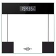 TekSky Digital Body Weight Scale with Step-On Technology - High Precision - Body Tape Measure - 6mm Tempered Glass (MAX 400 lbs. Elegant Black) Cheap