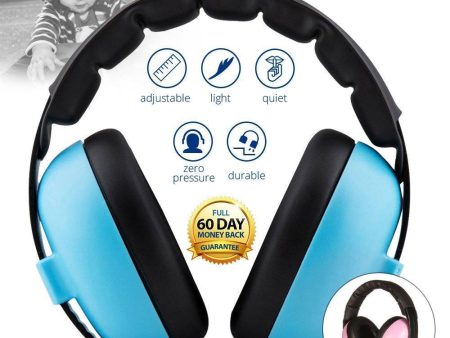 Baby Noise Cancelling Headphones, Baby Earmuffs, Baby Headphones, Baby Ear Protection, Baby Headphones Noise Reduction, Blue by JOINT STARS Supply