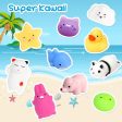 UMIKU 28PCS Mochi Squishy Toys Party Favors for Kids Mini Squishy Kawaii Animal Squishies Squeeze Toy Cat Unicon Squishy Stress Relief Toys for Adults Goodie Bag Filler Birthday Favors for Kids Random For Cheap