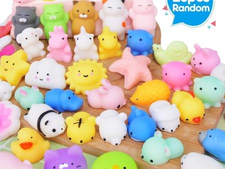 UMIKU 28PCS Mochi Squishy Toys Party Favors for Kids Mini Squishy Kawaii Animal Squishies Squeeze Toy Cat Unicon Squishy Stress Relief Toys for Adults Goodie Bag Filler Birthday Favors for Kids Random For Cheap