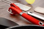 ACE Safety Can Opener - Cut With The Smooth Edge Side Cutting Red Manual Tin Can Opener. Round Handle Designed To Fit In Your Palm. Coupled With Rubberized Knob For A Firm Grip. Online Sale