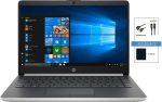 2019 Newest HP 14  HD Widescreen LED Laptop w  Accessories | Intel Pentium Gold 4417U Processor | 256G M.2 SSD | 16GB Memory | Windows 10 Home S | Silver Online Hot Sale