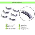 Coolours Magnetic Eyeliner and Lashes Magnetic Eyelashes Kit False Lashes 3 pairs with Tweezers For Discount