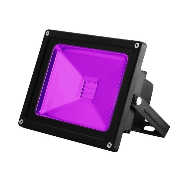 UV LED Black Light, YKDtronics Indoor Outdoor 20W UV LED Flood Light, Ultra Violet LED Flood Light for Neon Glow, Blacklight Party, Stage Lighting, Fluorescent Effect, Glow in The Dark and Curing Hot on Sale