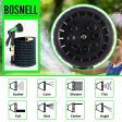 BOSNELL 75FT Garden Hose Expandable Hose, Durable Flexible Water Hose 8 Function Spray Hose Nozzle, 3 4  Solid Brass Connectors, Extra Strength Fabric, Lightweight Expanding Hose Sale