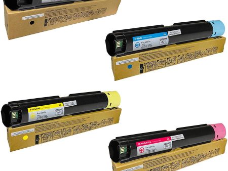 Toner Tap for Xerox Versalink C7000, C7000 DN, C7000 N Color Printer (4 Pack Bundle) - High Yield Compatible Toner Cartridge Set (OEM Part# 106R03757, 106R03758, 106R03759, 106R03760) For Discount