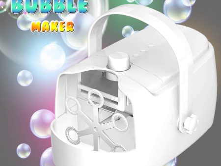 Kiddosland Bubble Machine for Kids Adults New Type Automatic Bubble Blower with high Out Put 2000+ Bubbles Portable Bubbles Maker for Wedding Party Outdoor Funs Best Gift for Festivals Sale