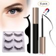 Coolours Magnetic Eyeliner and Lashes Magnetic Eyelashes Kit False Lashes 3 pairs with Tweezers For Discount