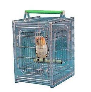 P & P Acrylic Parrot Travel Carrier CAGE Bird Cages Toy Toys Quakers, Lories, Senegal, Parakeet, Parrot Online Sale