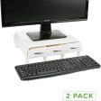 Mind Reader PC, Laptop, IMAC Monitor Stand and Desk Organizer, Black Online Hot Sale