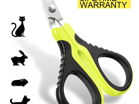 Updated 2019 Version Cat Nail Clippers and Trimmer - Professional Pet Nail Clippers and Claw Trimmer – Best Cat Claw Clippers for Bunny Rabbit Puppy Kitten Ferret Kitty and Small Animals - Sharp, Safe Sale