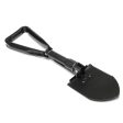 YTech Portable Folding Shovel Camping Military Survival Pick- For Car Garden Multitool Pick Snow Mini Accident entrenching Tool Steel Handle , Hiking, Backpacking, Gardening - with Carrying Pouch on Sale