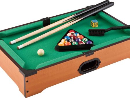 Mainstreet Classics 20-Inch Table Top Miniature Billiard Pool Game Set Online Sale