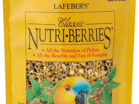 LAFEBER S Classic Nutri-Berries Pet Bird Food, Made with Non-GMO and Human-Grade Ingredients, for Parrots For Cheap