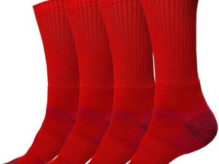 2 Pack of Men s Premium Athletic Sports Team Crew Socks for Football, Basketball and Lacrosse Online Hot Sale