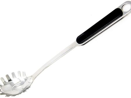 Alpha Living Pasta Spoon - Pasta Fork - Rust Free High Grade Stainless Steel - Spaghetti Server Discount