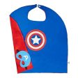 YOHEER Dress Up Costume Set of Superhero 4 Satin Capes with Felt Masks for Kids (4 in Pack) Online