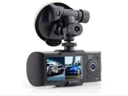 Towallmark Dual Front & Rear Camera DVR Car Vehicle Dash Dashboard GPS Data Recorder 1.3M For Sale