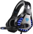 MODOHE Gaming Headset for PS4  Nintendo Switch Xbox One PC with LED Light  Noise Canceling Gaming Headphone with Soft Memory Earmuffs Gaming Headset with Mic Online