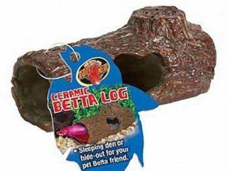 Zoo Med Laboratories AZMFA50 Sinking Ceramic Betta Log Sale