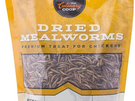 Fluker s 15001 Culinary Coop Chicken Treats - Dried Mealworm, 3.5oz Cheap