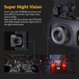 Uber Dash Cam, Z-Edge Z3Pro 2.0  Screen Infrared Night Vision Dual Dash Camera Front and Inside, Dual 1920x1080P Car Camera, with 32GB Memory Card, Sony Sensor, Supercapacitor, WDR, 150° Wide Angle Sale