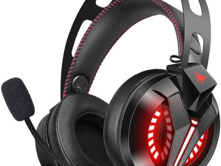 Gaming Headset - Combatwing PS4 Headset 7.1 Surround Sound PC Headsets Xbox One Headset with Noise Canceling Mic Best Gaming Headphones for PS4 PS2 PC Mac Cellphones Xbox One Fashion