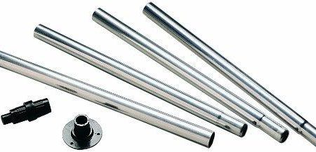 North States 1756 6-Foot Aluminum Birdfeeder Pole and Bracket Set Sale