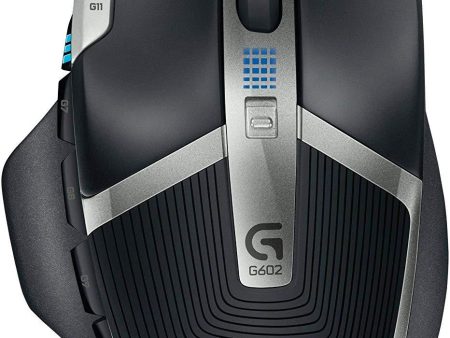 Logitech G602 Lag-Free Wireless Gaming Mouse – 11 Programmable Buttons, Up to 2500 DPI For Sale