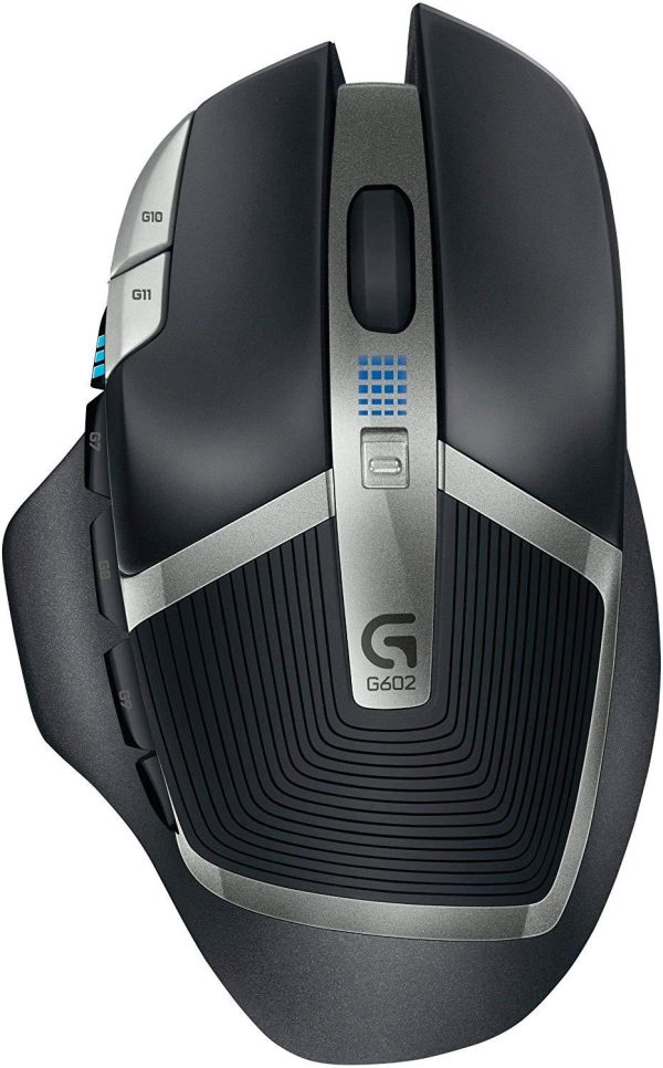 Logitech G602 Lag-Free Wireless Gaming Mouse – 11 Programmable Buttons, Up to 2500 DPI For Sale