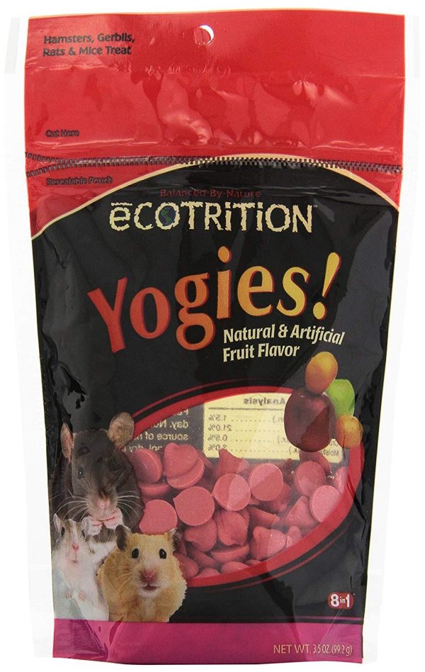 eCOTRITION Yogies for Hamsters Gerbils Rats, 3.5-Ounce For Cheap