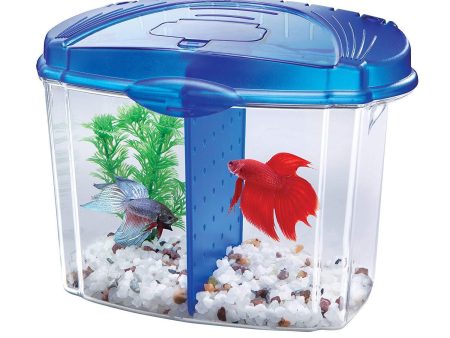 Aqueon Betta Bowl Aquarium Kit in Black For Sale