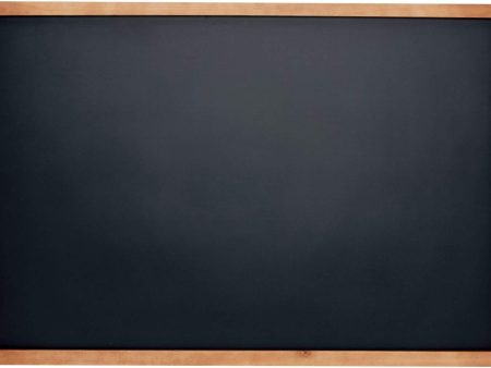 VersaChalk Rustic Wood Framed Magnetic Chalkboard Sign for Wall with Hanging Mounts and Non Porous Blackboard Surface Compatible with Liquid Chalk Markers - 18 x 24 Inches on Sale