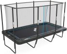 Acon Trampoline Air 16 Sport HD with Enclosure | Includes 10x17ft Rectangular Trampoline, Safety Net, Safety Pad and Ladder Cheap