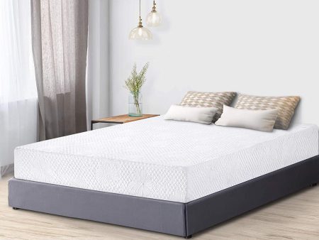 PrimaSleep 8 in Solar Memory Foam, Twin,White Mattress Hot on Sale