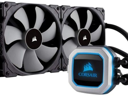 CORSAIR HYDRO Series H115i PRO RGB AIO Liquid CPU Cooler,280mm, Dual ML140 PWM Fans, Intel 115x 2066, AMD AM4 For Discount