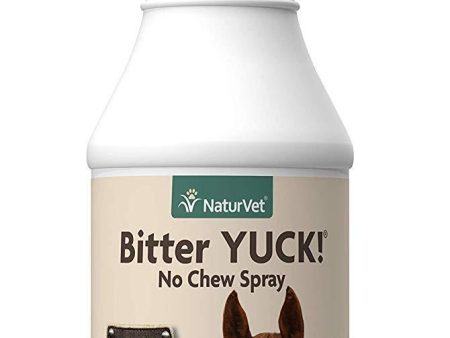 NaturVet – Bitter YUCK - No Chew Spray For Horses – Deters Chewing On Tails, Manes, Bandages, Wounds & More – Water Based Formula Does Not Sting or Stain – 32 oz Sale