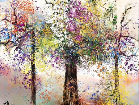 Life tree (Limited Edition on Fine Art Paper - 13x15 in) on Sale