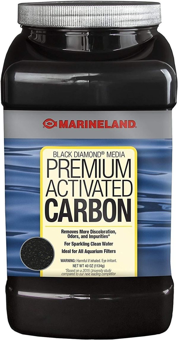 Marineland Black Diamond Media Premium Activated Carbon, 40 Ounce For Cheap