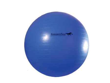 Horsemen s Pride 30-Inch Mega Ball for Horses, Blue For Sale