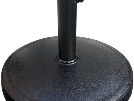 Nature s Blossom Umbrella Base Stand Market Patio Outdoor Heavy Duty Umbrella Holder,Black Online