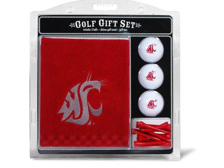 Team Golf NCAA Gift Set Embroidered Golf Towel, 3 Golf Balls, and 14 Golf Tees 2-3 4  Regulation, Tri-Fold Towel 16  x 22  & 100% Cotton Online Sale