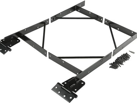 Anti Sag Gate Kit N109-060 by National Hardware in Black on Sale