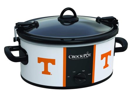 Crockpot Tennessee Volunteers Collegiate 6-Quart Cook & Carry Slow Cooker For Sale