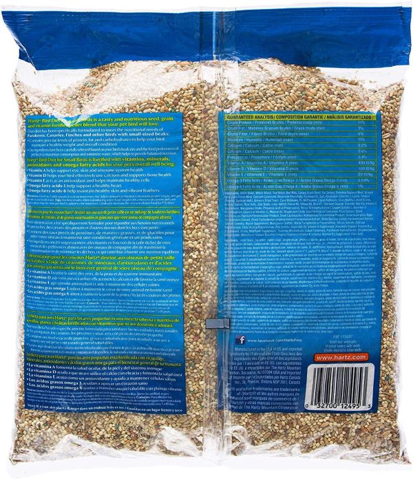 Hartz Parakeet, Canary, Finch Small Bird Food -4Lb Online now