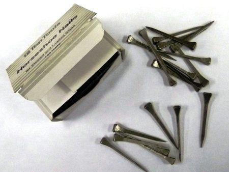 Top Tools Steel 2 Inch Horseshoe Nails Box of 100 Discount