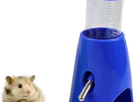 B.C Pet Small Animals Hamster Hideout Drinking Waterer 2-in-1 Water Bottle with Base Hut for Small Animals PBA Free For Cheap